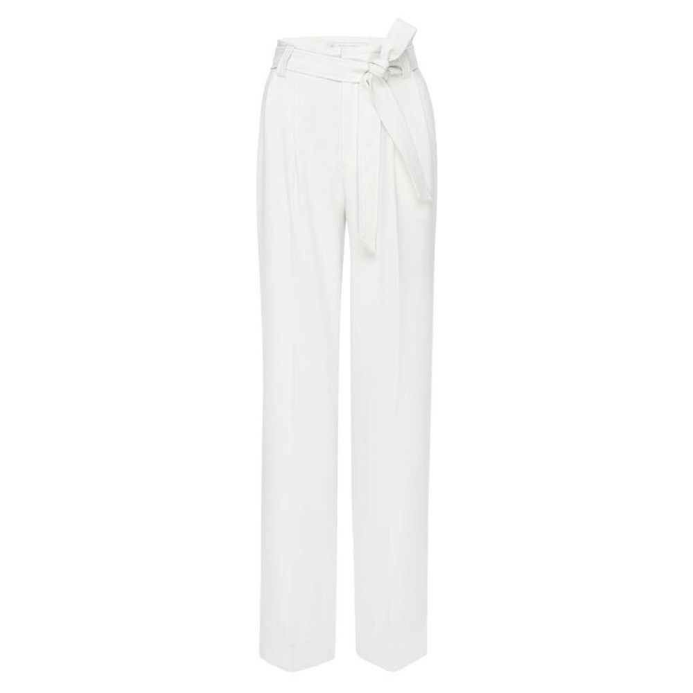 Brochu Walker Women’s The Duke Pants Trousers in Ivory Size M